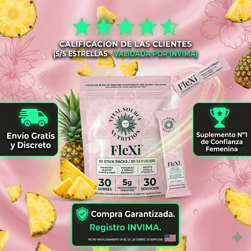 FleXi - Creatina con Colageno 30 servicios