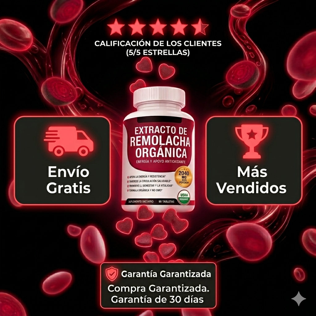 Extracto de Remolacha - Vitalidad al 100