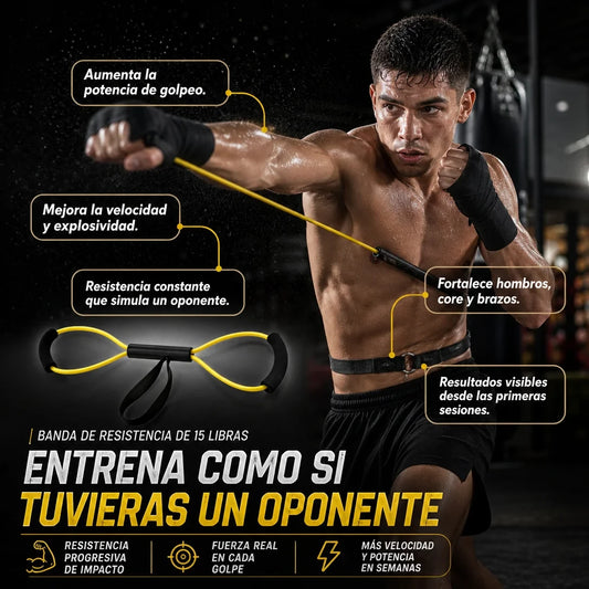 PowerBand Pro: Banda de Resistencia para Boxeo y Entrenamiento Funcional
