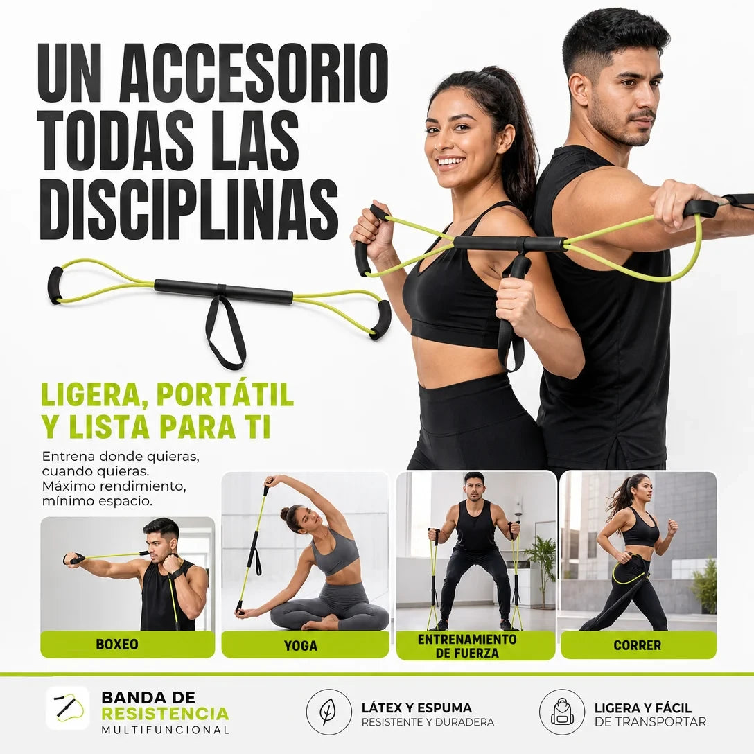 PowerBand Pro: Banda de Resistencia para Boxeo y Entrenamiento Funcional