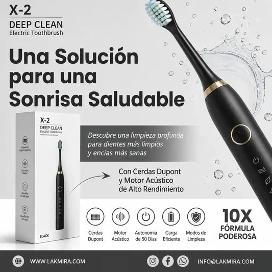 Cepillo Eléctrico Sónico SONIN X-3 + Kit de 3 Cabezales de Regalo